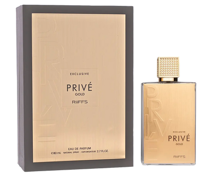Exclusive Prive Gold Riiffs Perfumes